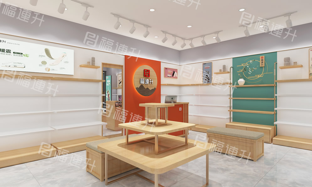 福连升健康舒适休闲鞋、老北京布鞋店面效果图3