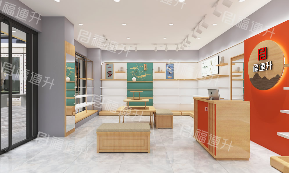 福连升健康舒适休闲鞋、老北京布鞋店面效果图5