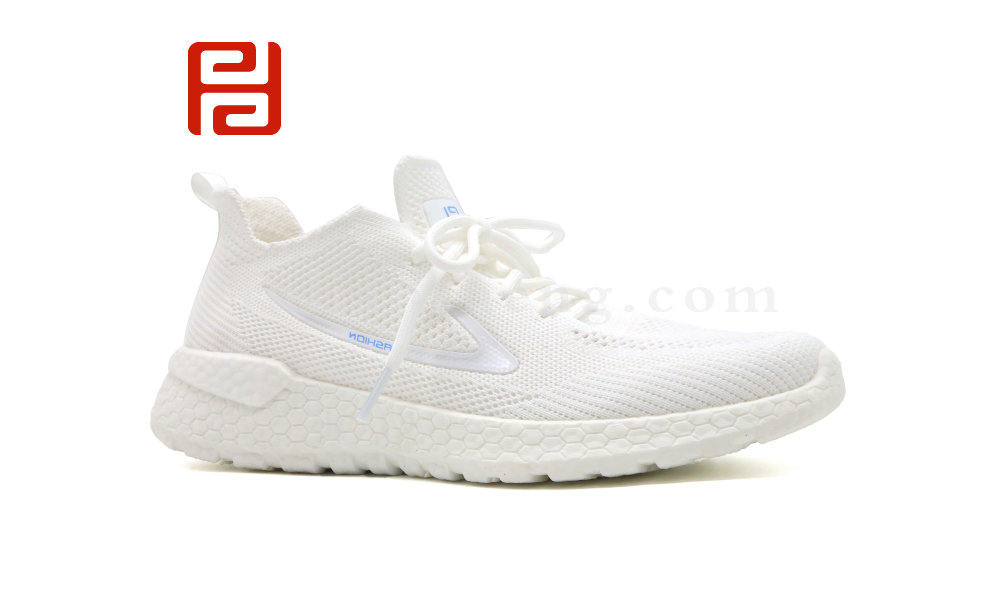 福连升夏季男鞋休闲运动鞋透气飞织爆米花底漫步鞋