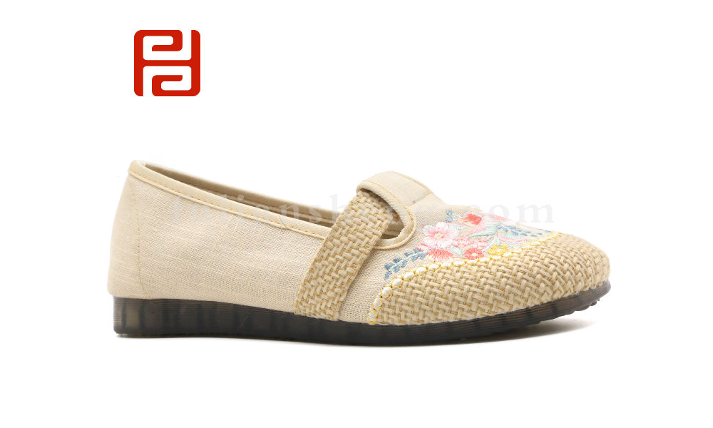 福连升夏季女鞋汉唐风韵北京布鞋中国风尚休闲鞋
