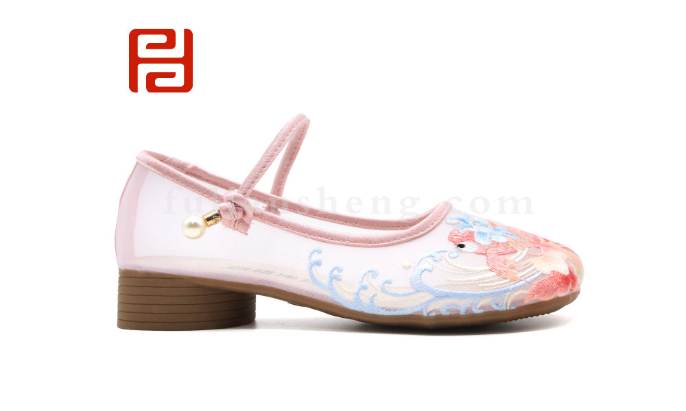 福连升夏季女鞋中国风尚汉唐风韵传统舞蹈鞋