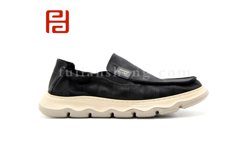 福连升春秋新款男单鞋舒适休闲超轻鞋