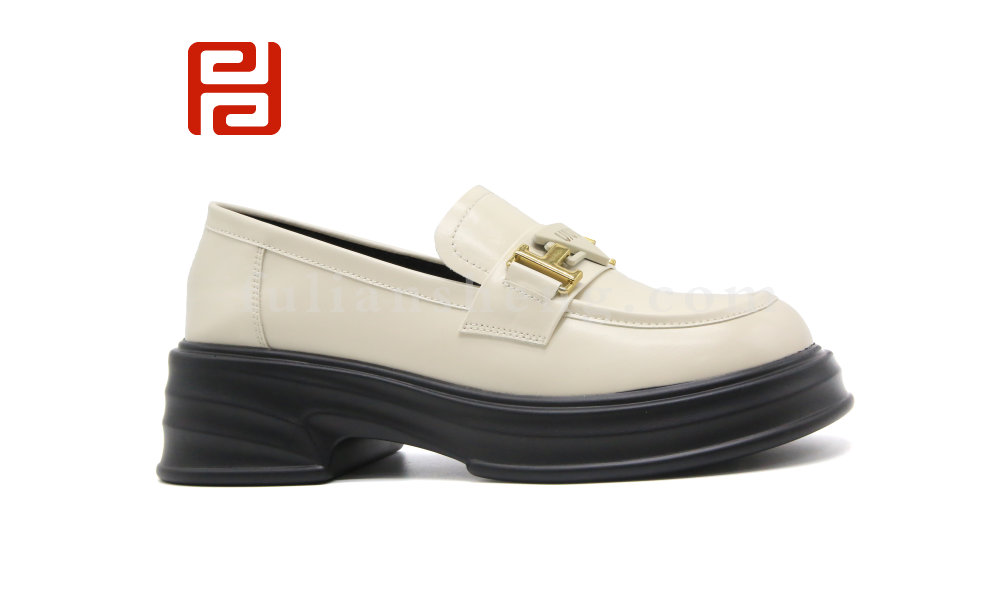 福连升春秋新款女鞋时尚休闲乐福鞋女单鞋