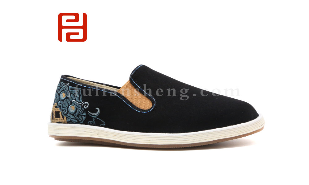 福连升春秋新款中国经典老北京布鞋男鞋传统鞋单鞋