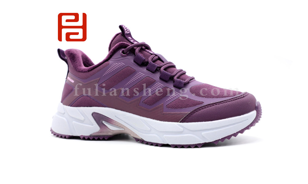 福连升冬季新款精彩旅行女鞋轻便旅行户外鞋