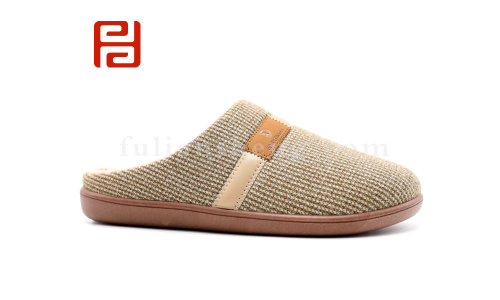 福连升冬季新款居家时光男鞋女鞋情侣居家拖鞋