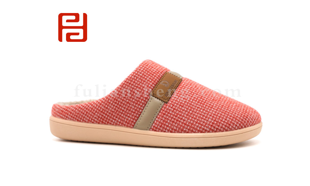 福连升冬季新款居家时光男鞋女鞋情侣居家拖鞋