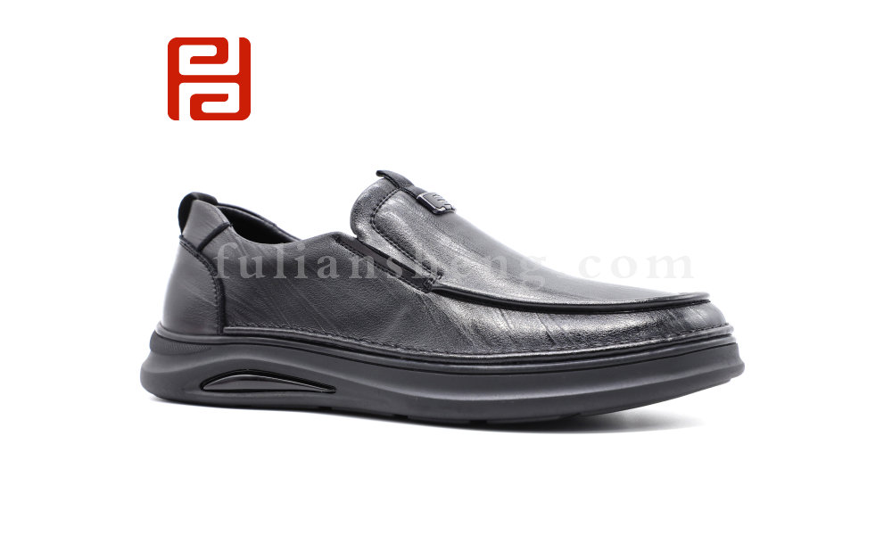福连升冬季新款轻松工作男鞋商务休闲商务鞋