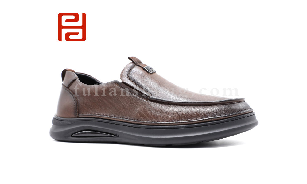 福连升冬季新款轻松工作男鞋商务休闲商务鞋