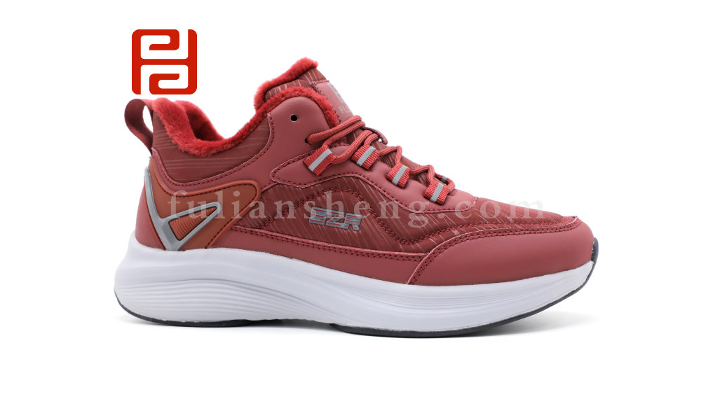 福连升冬季新款运动生活女鞋休闲运动漫步鞋