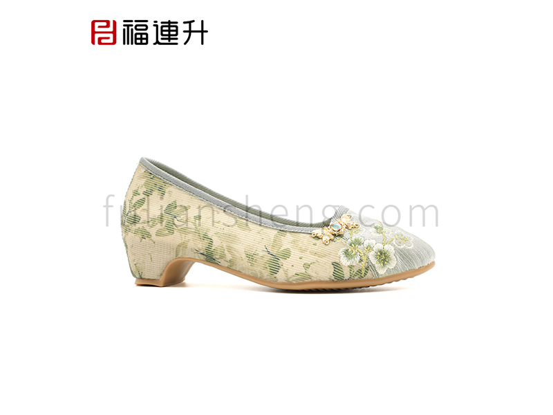 福连升夏季新款汉唐风韵女鞋休闲汉舞鞋