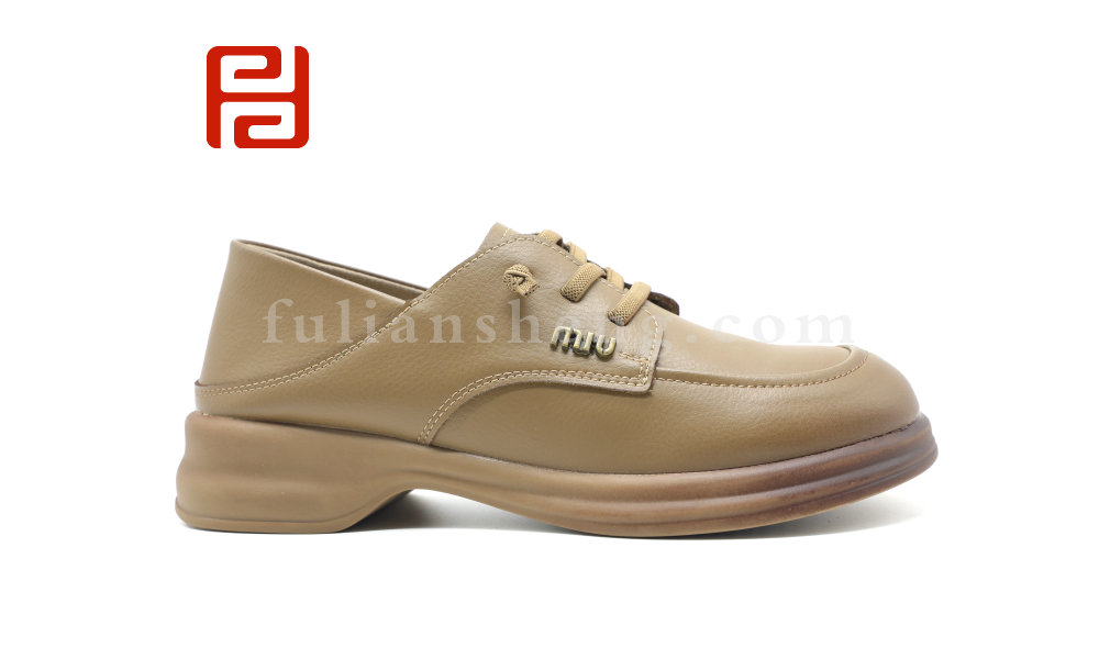 福连升春秋单鞋休闲生活女鞋舒适休闲手缝鞋