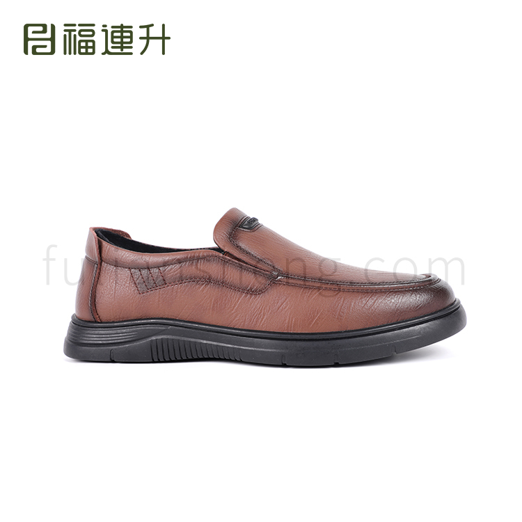 福连升冬季保暖商务休闲男鞋