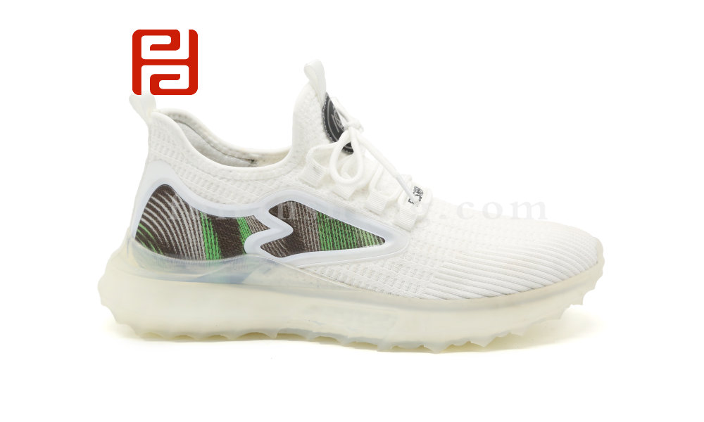 福连升男鞋飞织休闲时尚运动网面百搭潮鞋子图片