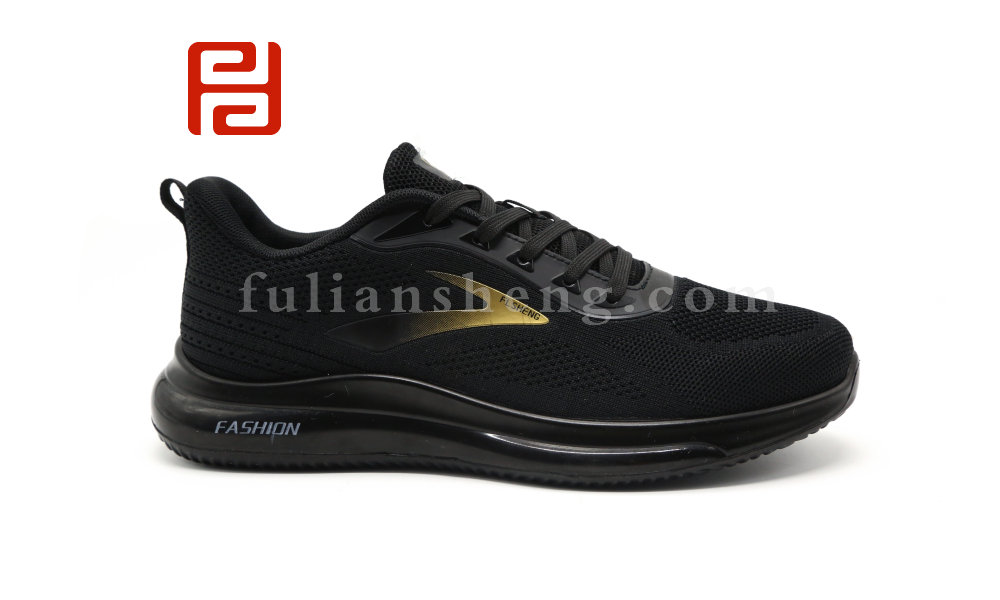 福连升休闲运动鞋春季飞织男鞋轻便缓震舒适漫步鞋图片