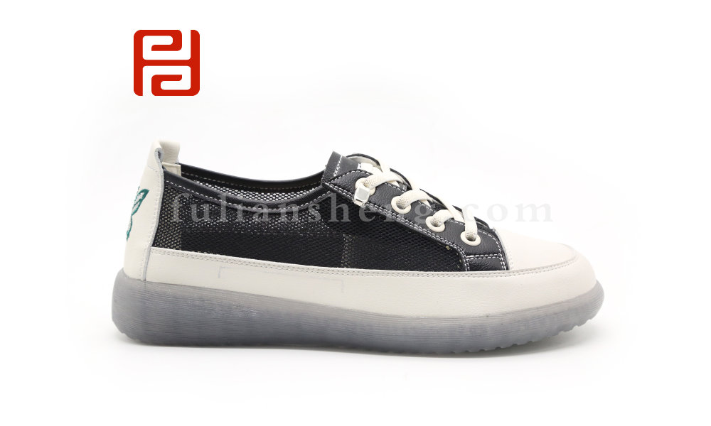 福连升休闲鞋女鞋果冻底板鞋小白鞋软底防滑豆豆鞋凉鞋图片