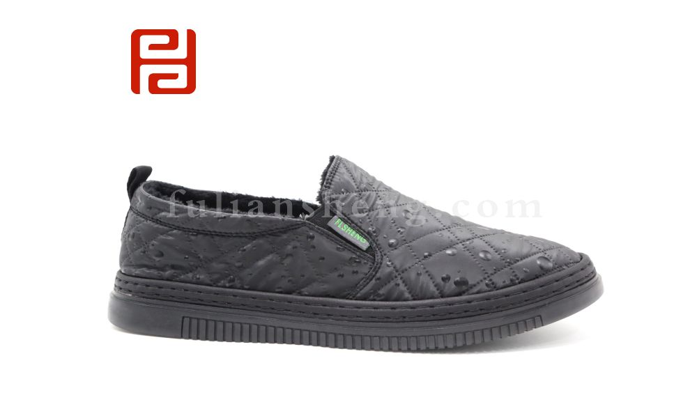 福连升休闲鞋男鞋冬季加绒一脚蹬懒人老北京布鞋板鞋图片