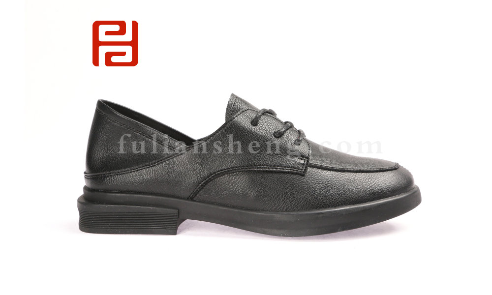 福连升春款女士系带休闲时尚通勤棉麻老北京布鞋(图2)