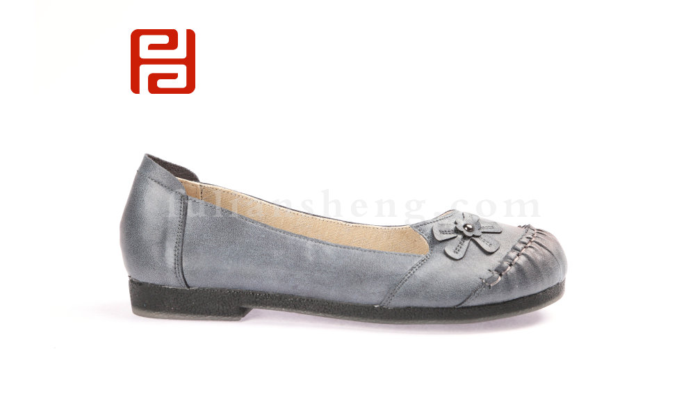 福连升平跟舒适浅口休闲女鞋 轻便老北京布鞋(图3)