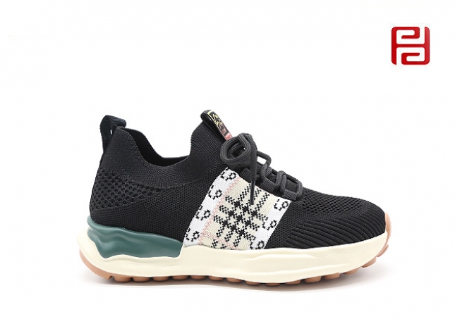 福连升舒适软底女鞋春季透气休