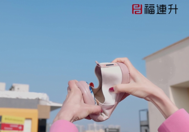 笑脸休闲平底舒适单鞋情侣布鞋FJB-11161342