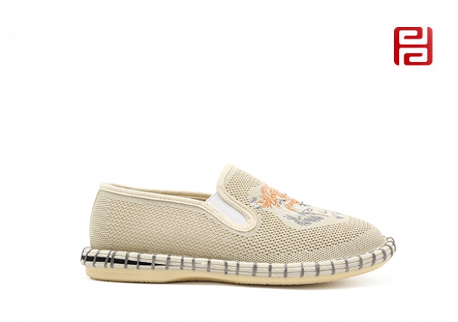 福连升夏季时尚国粹复古中国风潮男士老北京布鞋