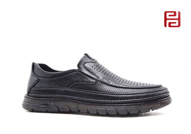 福连升夏季男鞋轻松工作商务鞋轻软透气休闲男鞋