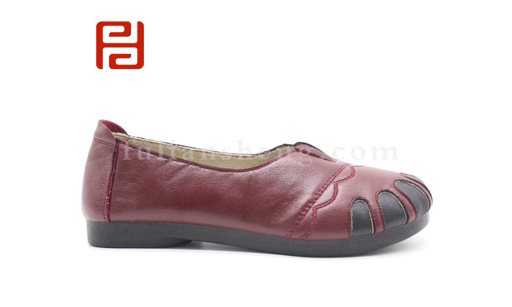 福连升女士春款浅口休闲妈妈鞋舒适软底老北京布鞋